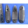 Image 1 : 3 Unknown Butt Plates - 2 are 3" C/C, 1 is 2 13/16"