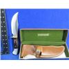 Image 1 : Westmark USA 701 Fixed Blade Hunting Knife w/ Leather Sheath