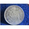 Image 1 : 1965 Canadian 50 Cent Coin - .800 Silver