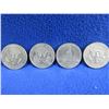 Image 6 : 4 - USA Half Dollar Coins "Kennedy Half Dollar" - 1971 x 2, 1976, 1989