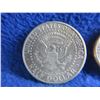 Image 7 : 4 - USA Half Dollar Coins "Kennedy Half Dollar" - 1971 x 2, 1976, 1989