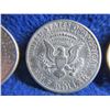 Image 8 : 4 - USA Half Dollar Coins "Kennedy Half Dollar" - 1971 x 2, 1976, 1989