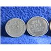 Image 5 : 4 - 1943 USA One Cent Coins "Steel Cent"