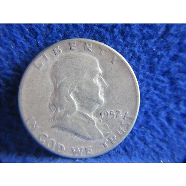 1952 USA "Franklin Half Dollar" - .900 Silver