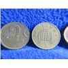 Image 11 : 11 Assorted Pennies - USA, UK, Swiss, Etc.