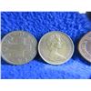 Image 4 : 11 Assorted Pennies - USA, UK, Swiss, Etc.
