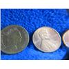 Image 5 : 11 Assorted Pennies - USA, UK, Swiss, Etc.