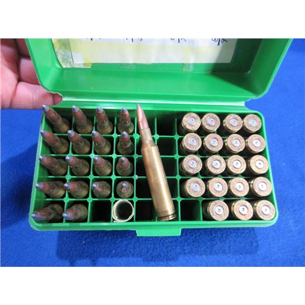 6MM Rem. Reloads (Pick Up or Ship by UPS Only) - Box of 19 + 19 Brass