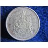 Image 1 : 1965 Canadian 50 Cent Coin - .800 Silver