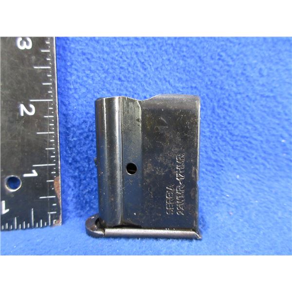 22 WMR/17 HMR Remington Model 5 Zastava 5 Round Magazine