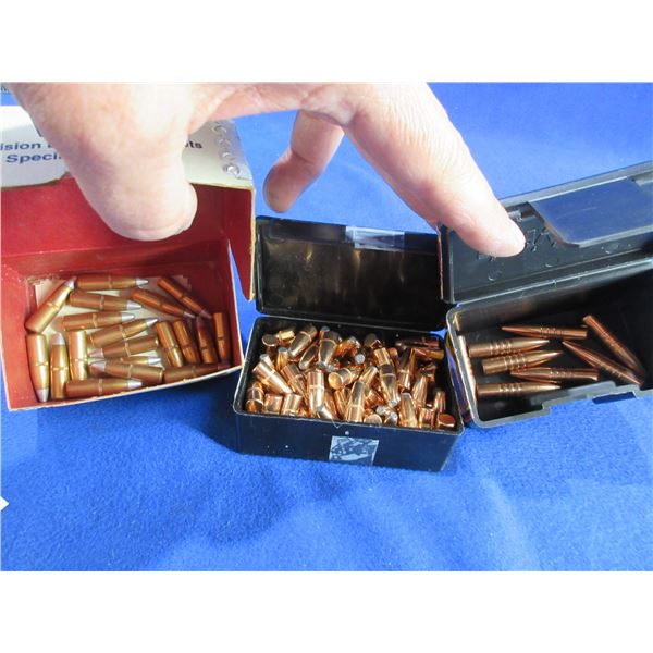 30 Cal. .308" Winchester, Barnes and Speer Bullets