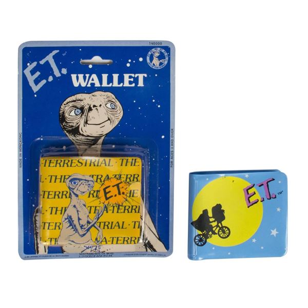 A Pair of "E.T." Children's Wallets.