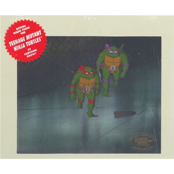A "Teenage Mutant Ninja Turtles" Original Production Cel.