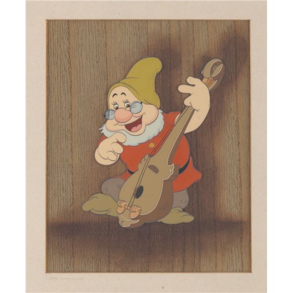 A "Snow White and the Seven Dwarfs" Original Production Cel.
