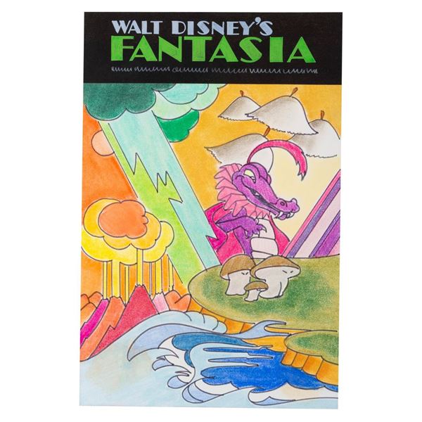 A "Fantasia" 1969 Reissue Poster Concept Painting.