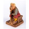 Image 3 : A "Pinocchio" Geppetto Wood-Composition Figurine.