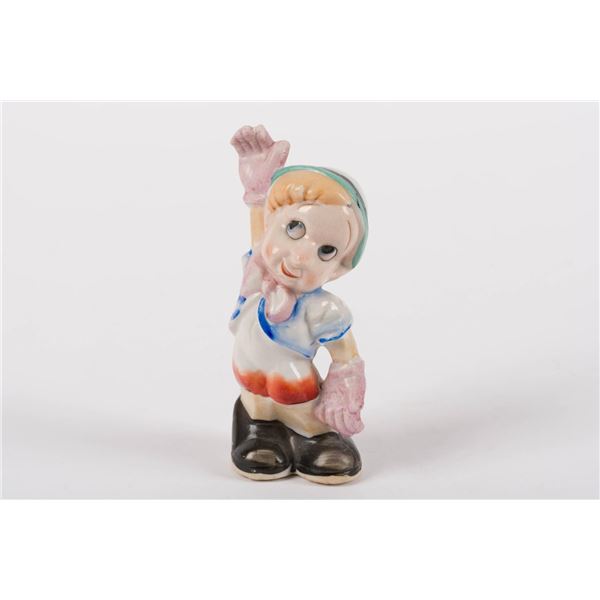 An Early Pinocchio Ceramic Figurine.