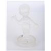 Image 2 : A 1970s Frosted Crystal Pinocchio Figurine.