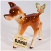 Image 1 : A 1960s Bambi with Butterfly Ceramic Figurine.