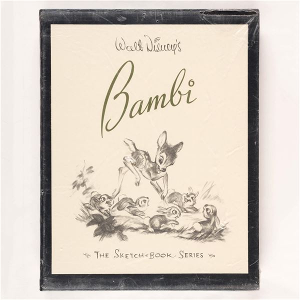 A Walt Disney's Bambi The Sketchbook Series Book.