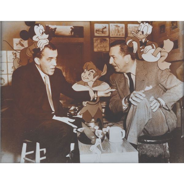 A Walt Disney and Ed Sullivan Publicity Photo.