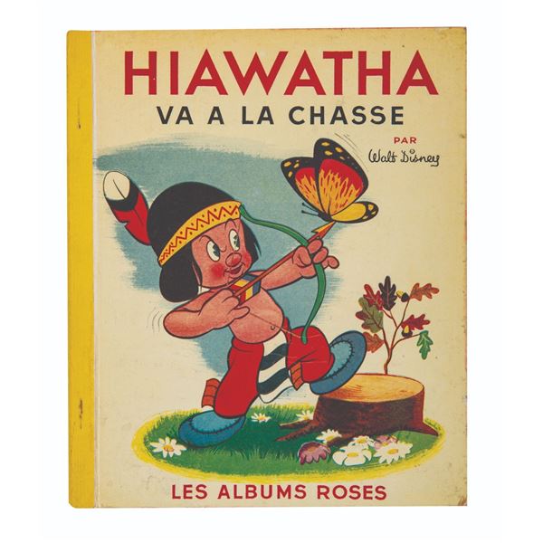 A French Walt Disney's Hiawatha Book.