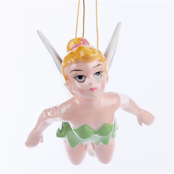A Tinker Bell Flying Ornament.