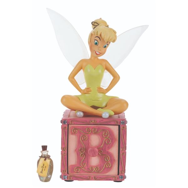 An Art of Disney Tinker Bell Trinket Box with Pin.