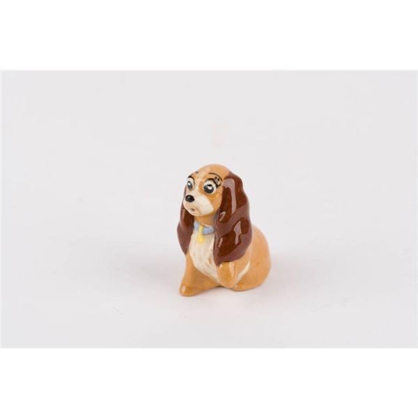 A "Lady and the Tramp" Figurine by Hagen Renaker.