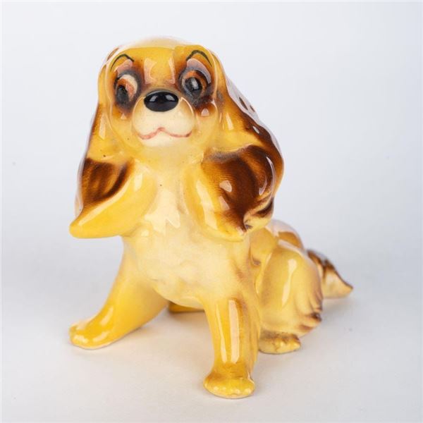 A "Lady and the Tramp" Lady Ceramic Figurine.