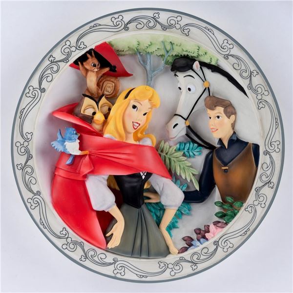 An Animated Classics "Sleeping Beauty" Decorative Plate.