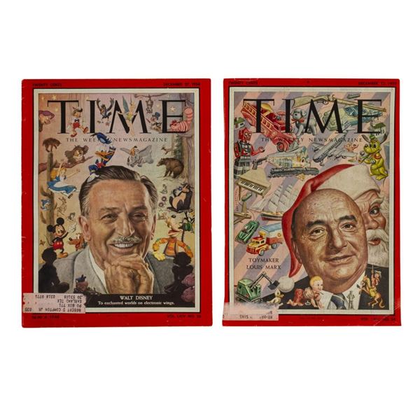 A Walt Disney Cover Issue of Time Magazine.