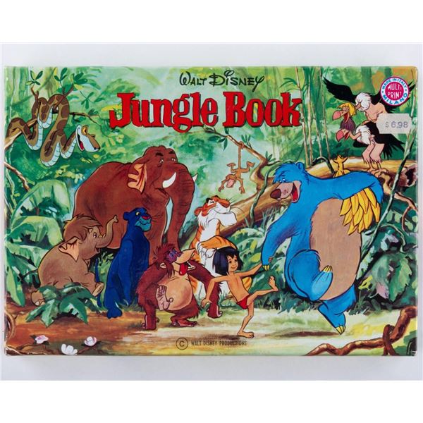 A 1960s Italian Jungle Book Stamp and Pencil Set.