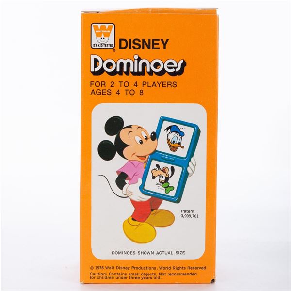 A Disney Dominoes Set by Whitman.