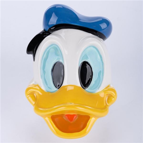 A Donald Duck Ceramic Trinket Box.