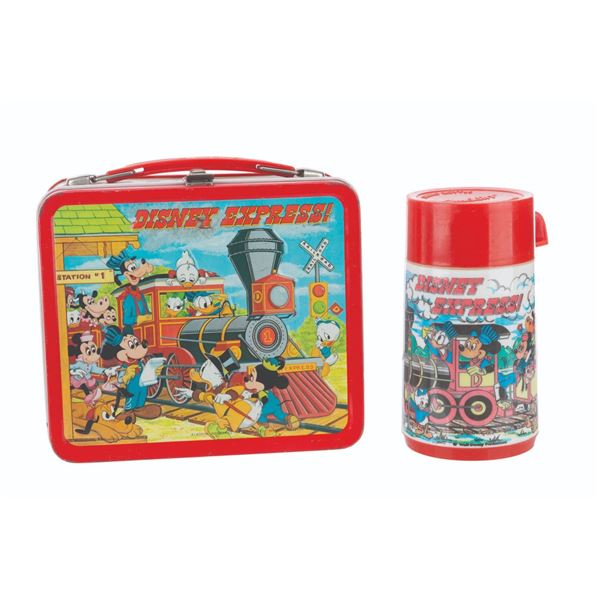 A Disney Express Lunchbox and Thermos.