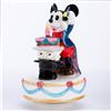 Image 1 : A Mickey Mouse Musical Figurine by Schmid.