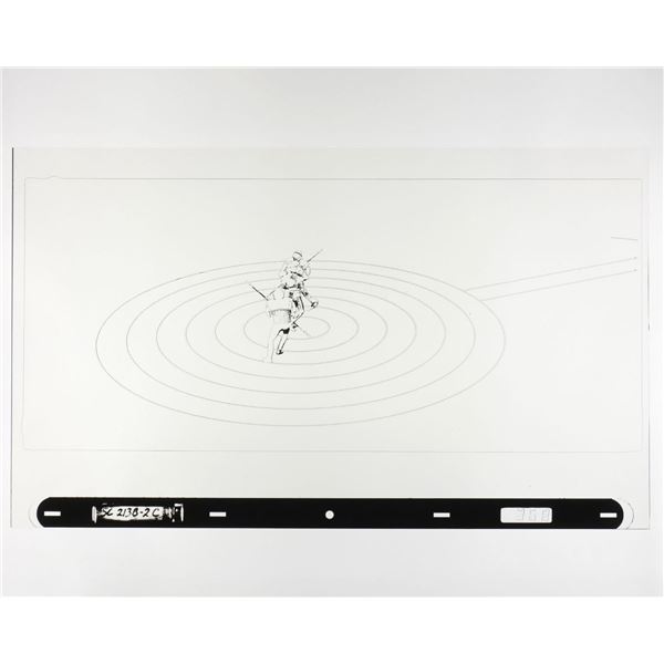 A "Tron" Ektachrome Flynn and Guards Transparency Cel.