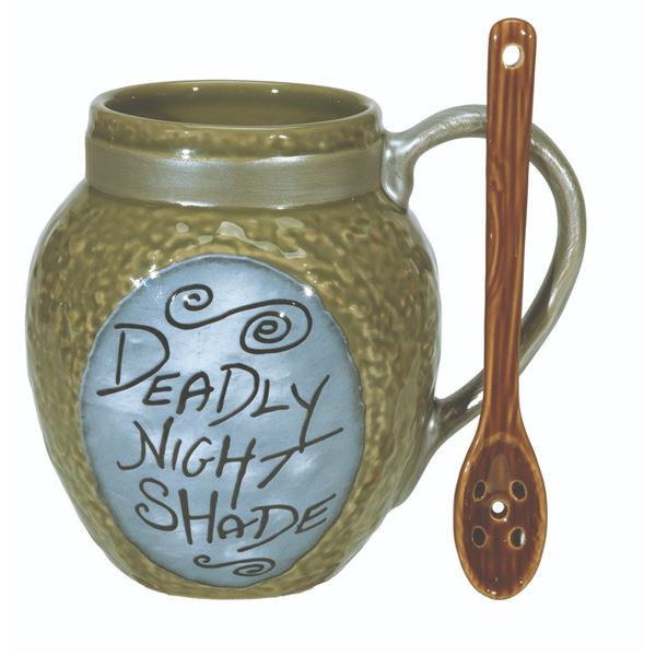 A "Nightmare Before Christmas" Deadly Night Shade Mug.