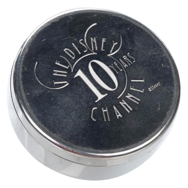 A Disney Channel 10 Year Anniversary Trinket Box.