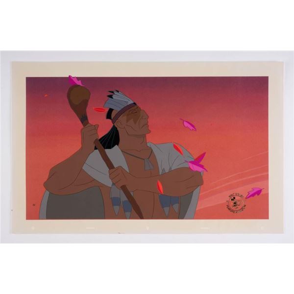 A "Pocahontas" Feature Animation Employee Cel.