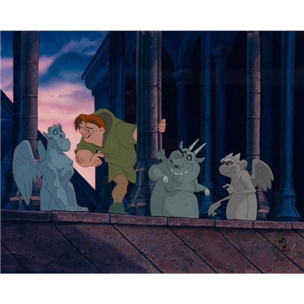 A "The Hunchback of Notre Dame" Feature Animation Employee Cel.