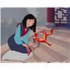 Image 1 : A "Mulan" Feature Animation Employee Cel.