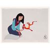 Image 2 : A "Mulan" Feature Animation Employee Cel.