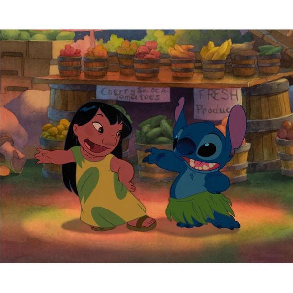 A "Lilo & Stitch" Feature Animation Employee Cel.