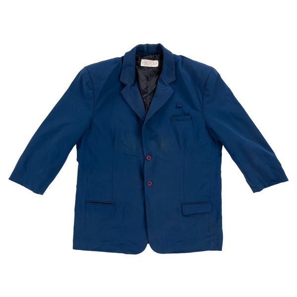 A Navy Cast Member Blazer.