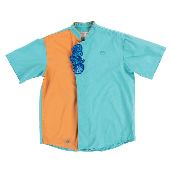 An Epcot Coral Reef Restaurant Cast Member Shirt.