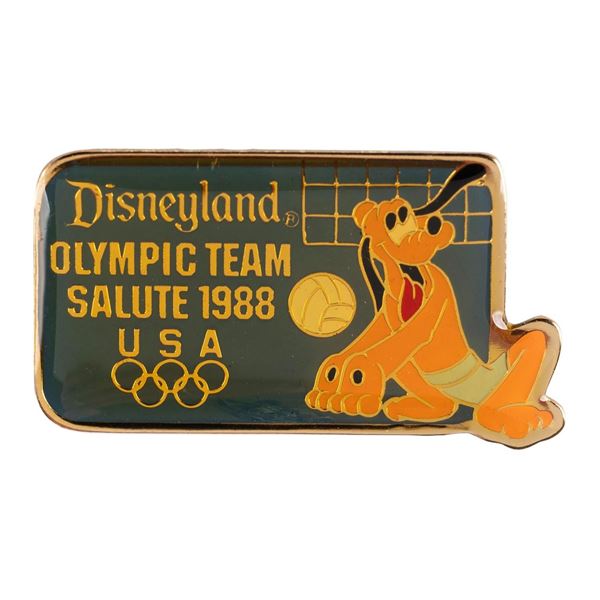 A Pluto Olympic Volleyball Pin.