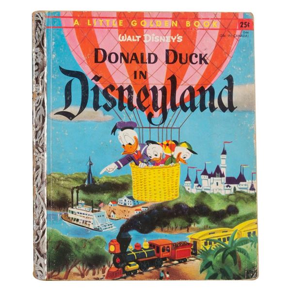 A Donald Duck in Disneyland Little Golden Book.