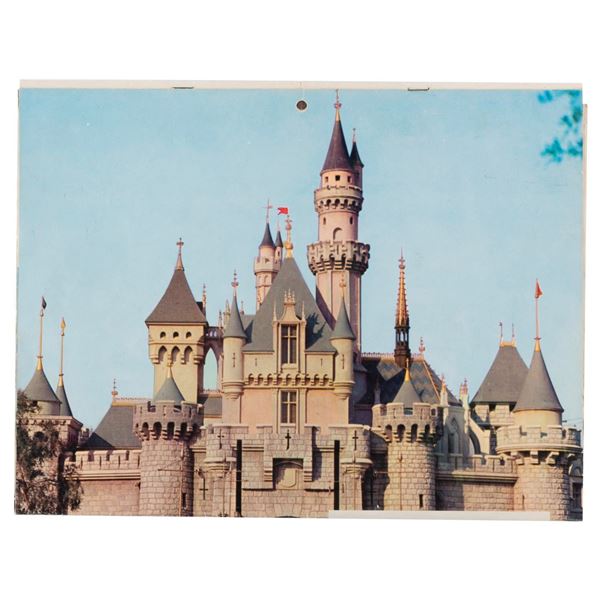 A 1960 Disneyland Calendar from Nesbitt's Orange Soda.